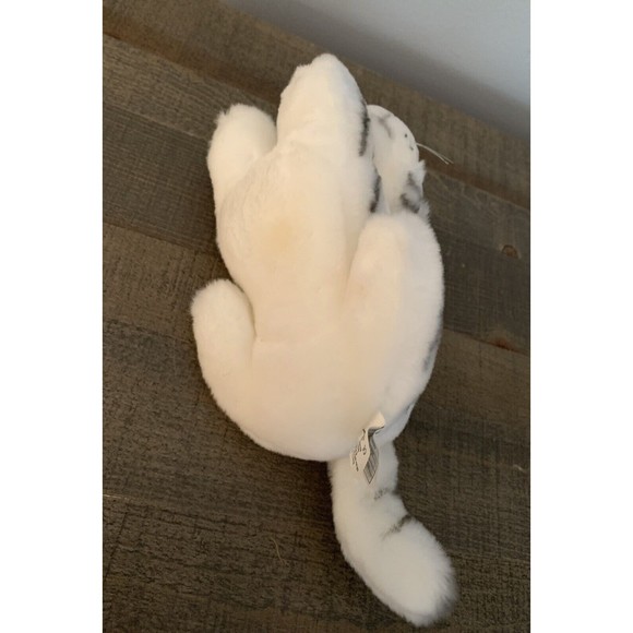Wildlife Artist Conservation Collectibles 8” White Tiger Plush Realistic Stuffed - Picture 11 of 13